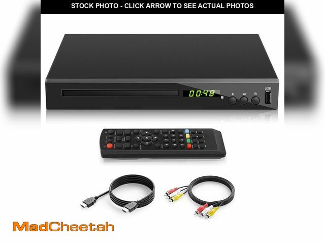 Lot 74-12603541 - HD Blu Ray Player, Blue Ray/DVD/CD Player for TV, Play Region A/1 Blu-ray Disc and All Region DVD Di...