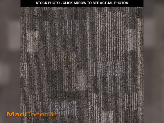 Lot 74-12684923 - Basics - Ocean Deep - Gray Commercial/Residential 24 x 24 in. Glue-Down Carpet Tile Square (96 sq. f...