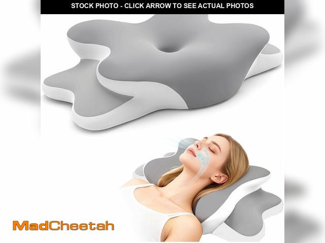 Lot 74-14066330 - WENGTY Dreams Relief Pillow,Sleep Apnea Pillow w/Neck &amp; Snoring Relief,Orthopedic &amp; Ergonomi...