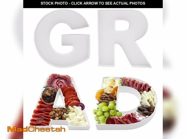 Lot 74-13548282 - SHENGHE 8inch 2024 of Class Graduation Cardboard Number Fillable Charcutrerie Board Sweet Treat Part...