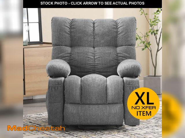 Lot 74-12579014 - Power Lift Recliner Chair for Elderly Recliner Chair with USB Charge Port for Living Room- Infinite ...