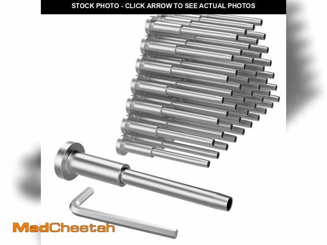 Lot 74-12451368 - BLIKA 50 Pack Invisible Cable Railing kit, T316 Stainless Steel 1/8" Invisible Receiver and Swage St...