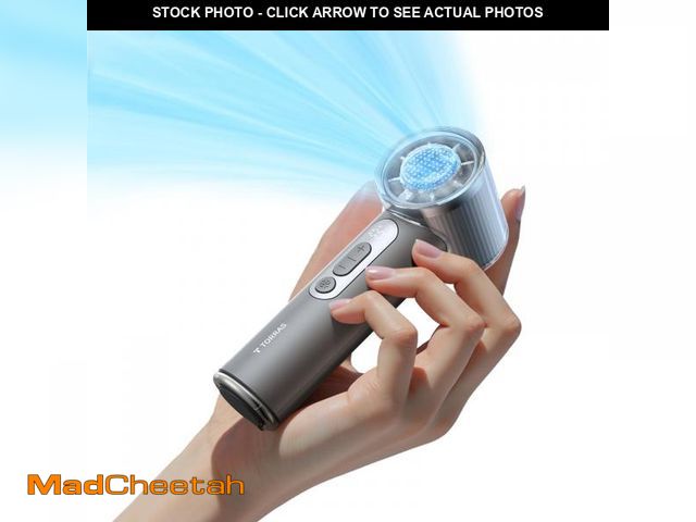 Lot 74-12314238 - TORRAS COOLiFY iva Handheld Fan with Ice Cooler, 0-100 Adjustable Speed, Super Mini Powerful Portabl...