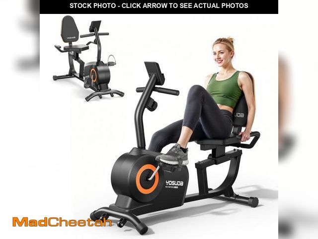Lot 74-12378991 - YOSUDA Recumbent Exercise Bike for Adults with 16-Level Resistance and 350LB Capacity - UNUSED
