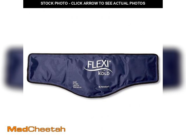 Lot 74-12306607 - FlexiKold Gel Neck Ice Pack (23" X 8" X 5") - Reusable Cold Pack Compress (Therapy for Pain, Injurie...