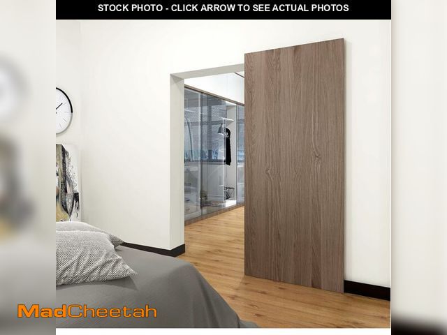 Lot 74-13697938 - DIYHD 34" Concealed Sliding Barn Door Hardware with Soft Close Mechanism,No Floor Track,Fit MIN Open...