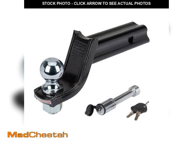 Lot 74-12517571 - (MISSING LOCKING PIN) TowSmart Class 3 5000 lb. "X" Mount Security Kit with 2 in. Ball, 5/8 in. Lock...