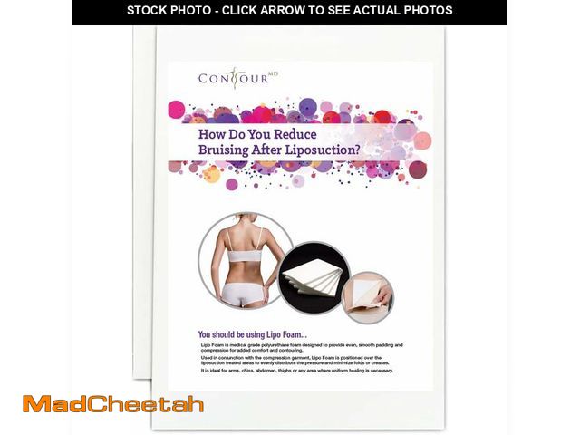 Lot 74-14265943 - ContourMD Medical Grade Post Lipo Foam Compression Sheets Ã¢â¬â Post Surgery Compression Garment ...