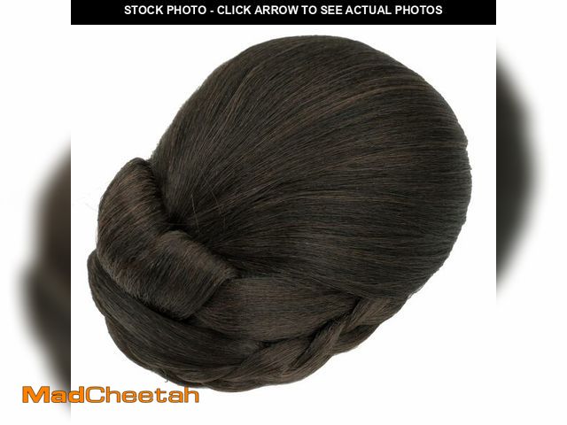 Lot 74-14381648 - IMISSU Braided Chignon Dancer Hair Cover Donut Hair Pieces Scrunchies Hair Bun Wig Clips Updo Weddin...