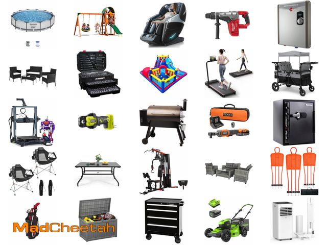 MadCheetah Sturgis - Overstock, Returns - Baby, Home, Tools & Home Improvement, Furniture, Health & Beauty, Electronics, Kitchen, Computers, Toys, Sports and More! - August 21, 2025