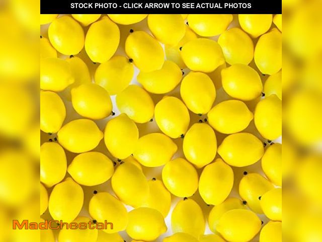 Lot 74-12324895 - Cindeer Fake Lemons Fake Fruit Faux Yellow Lemon Decor Lifelike Simulation Artificial Fruit for Part...