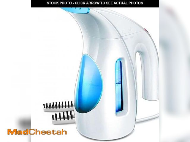 Lot 74-12307754 - HiLIFE Steamer for Clothes, Portable Handheld Design, 240ml Big Capacity, 700W, Strong Penetrating S...