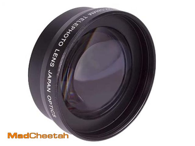 Lot 74-11855248 - OPTURA HD Photo 55MM 2.2X Telephoto Lens for Nikon D3400, D5600 and Sony Alpha Series A99II, A99, A7...