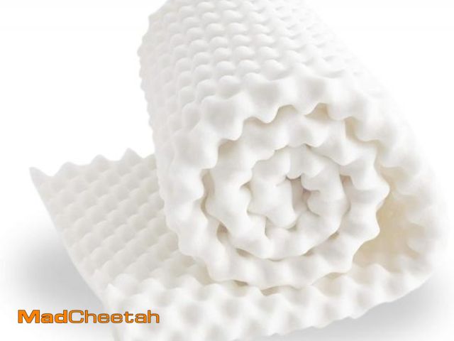 Lot 74-12097587 - Zayton, 3-Inch Convoluted High Density Foam Mattress Topper, CertiPUR-US Certified for Superior Comf...
