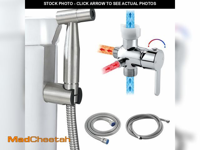 Lot 74-14340721 - Tugbagocer Hot and Cold Handheld Bidet Sprayer for Toilet, Warm Water Bidet with Adjustable Pressure...