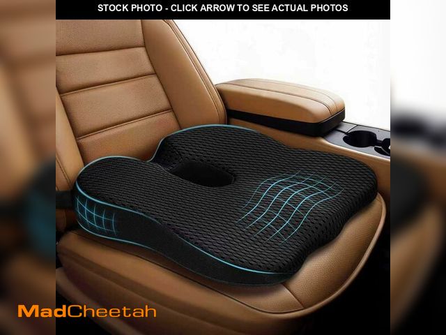 Lot 74-13566300 - Arbanith Car Seat Cushion for Driving Ã¢â¬â Ergonomic Wedge Memory Foam Booster Automotive Seat w...
