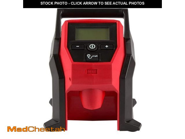 Lot 74-12592655 - Milwaukee M12 12-Volt Lithium-Ion Cordless Electric Portable Inflator (Tool-Only) 2475-20 - UNUSED