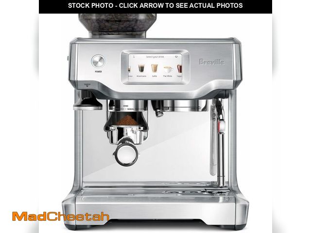 Lot 74-14203749 - Breville Barista Touch Espresso Machine BES880BSS, Brushed Stainless Steel - USED