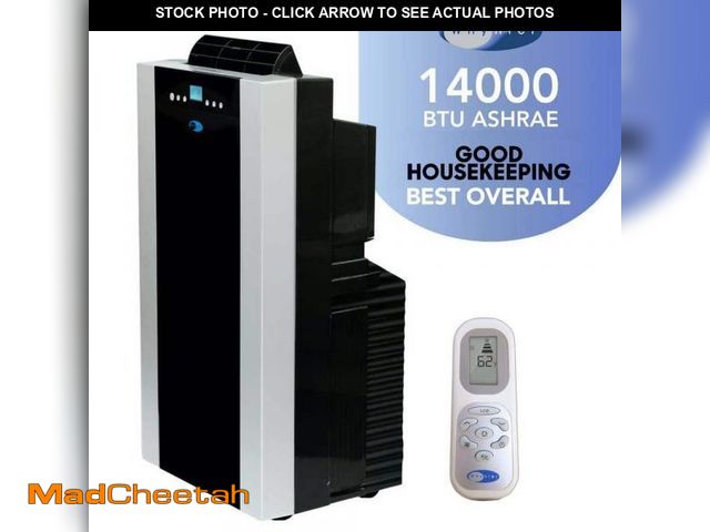 Lot 74-12146113 - Whynter 9,500 BTU Portable Air Conditioner Cools 500 Sq. Ft. with Dehumidifier, Remote, and Filter i...