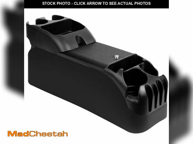 Lot 74-12781514 - TSI Locking Center Console for Minivans, SUVs, Middle Van Console, Black, Height 11.5" - UNUSED