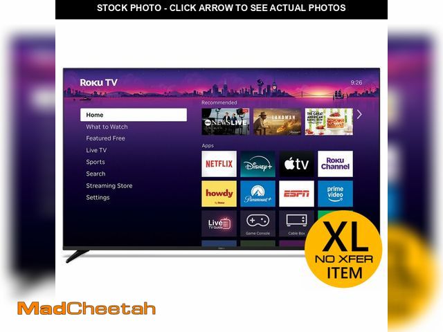 MadCheetah.com - Lot 74-13414694 - (FRAME IS BROKEN) Roku Smart TV Ã¢â ...