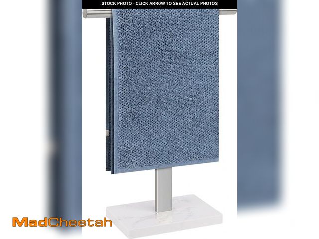 Lot 74-10865172 - BathAce Hand Towel Holder, T-Shape Hand Towel Stand for Bathroom, Stand Hand Towel Rack Free-Standin...