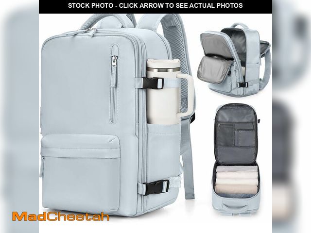 Lot 74-13844921 - VGCUB Carry on Travel Backpack for Women Men Large Laptop Gym Work Frontier Airlines Personal Item B...