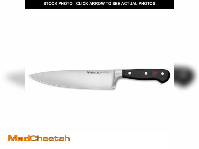 Lot 74-13632035 - WÃÅSTHOF Classic 8" Chef's Knife, Black - UNUSED