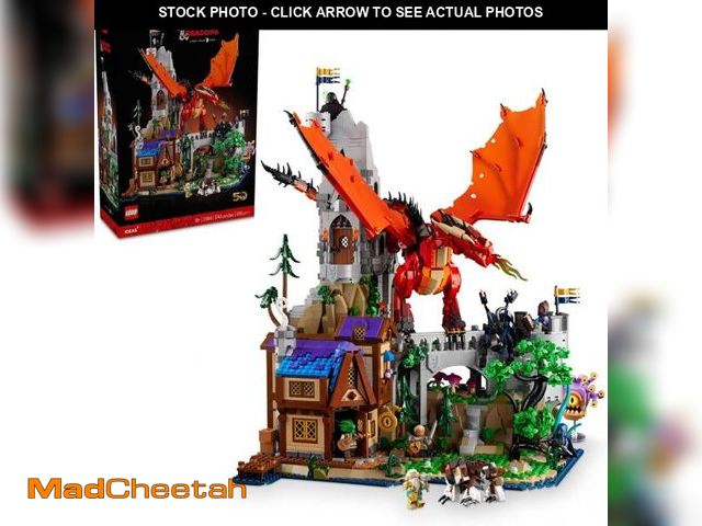 Lot 74-12147025 - LEGO Ideas Dungeons &amp; Dragons: Red Dragon"s Tale Building Set for Adults, Dungeons and Dragons G...