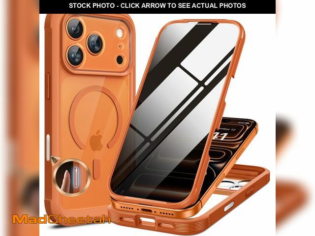 Lot 74-14299797 - Miracase Magnetic for iPhone 17 Pro Max Case with Privacy Screen Protector [Compatible with MagSafe]...