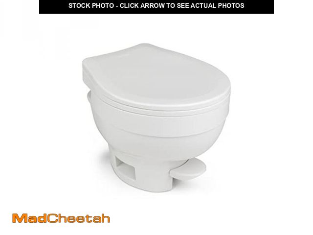 Lot 74-12098556 - (MISSING HARDWARE) THETFORD Aqua-Magic VI Low Profile, White - UNUSED