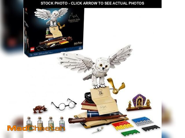 Lot 74-12225792 - LEGO Harry Potter Hogwarts Icons - Collectors' Edition 76391 20th Anniversary Collectable Hedwig Owl...