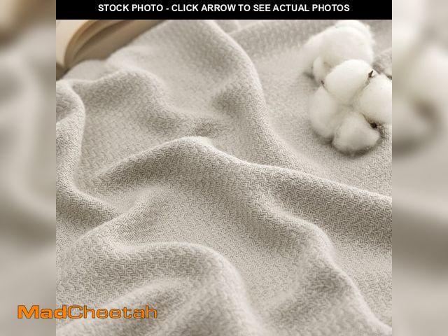 Lot 74-14378442 - Bedsure GentleSoft 100% Cotton Large Blanket Oversized King for Bed 120x94 inches - Breathable Soft ...