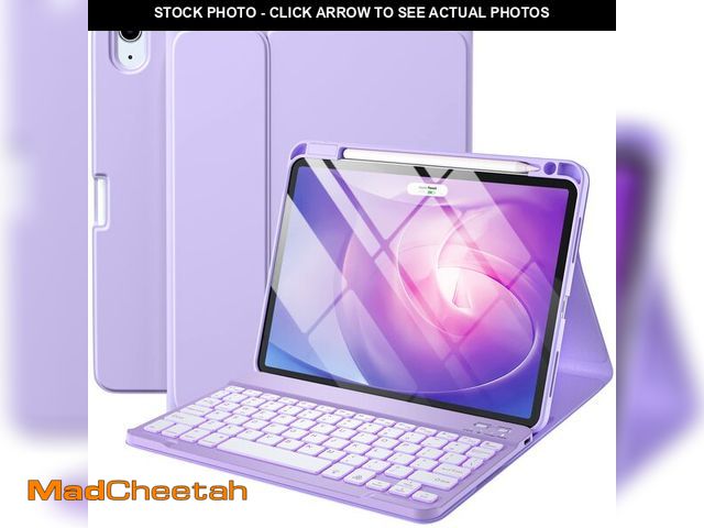 Lot 74-12877263 - Harvopu Keyboard Case Compatible with iPad Air 11-inch/Air 5th 4th Generation Case with Keyboard-Bac...