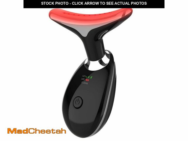 Lot 74-12971675 - ELISHINE Red-Light-Therapy-for-Face and Neck, 7 Color Light Based Facial Massager, Portable Skin Car...