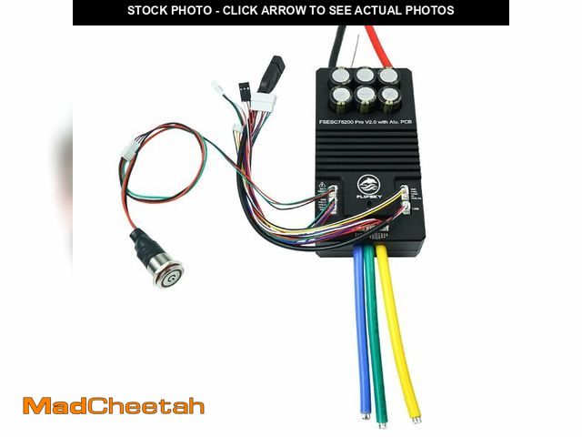 Lot 74-14262219 - FLIPSKY 75200 Pro V2.0 with Aluminum PCB with Power Button Based on VESC for Electric Skateboard/Sco...