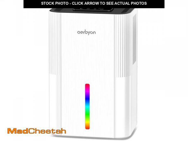 Lot 74-12432390 - Aerbyon Dehumidifiers for Home 95 OZ Water Tank, Quiet Dehumidifier for Bedroom with Auto Shut Off, ...