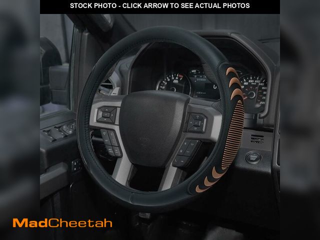 Lot 74-14215459 - Yangday Leather Steering Wheel Cover for Ford F150 F250 F350, 15.5-16 inches Car Steering Wheel Cove...