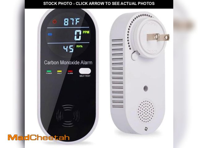 Lot 74-11547853 - Carbon Monoxide Detector Plug in Wall, WESHLGD Portable Carbon Monoxide Detector for Travel, 3-in-1 ...