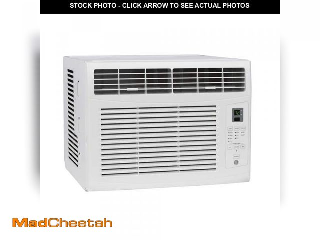 Lot 74-12135621 - 6,000 BTU 115-Volt Window Air Conditioner for 250 Sq. Ft. Rooms in White with Remote - UNUSED