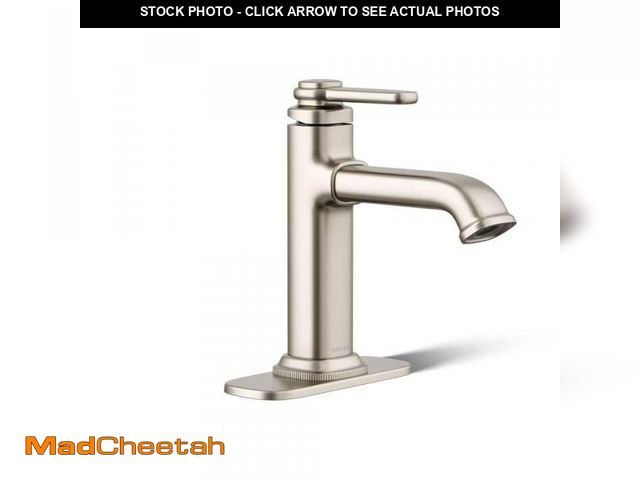 Lot 74-12463765 - KOHLER Numista Single-Handle Single Hole Bathroom Faucet in Vibrant Brushed Nickel - UNUSED