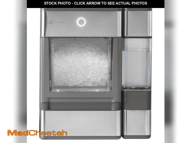 Lot 74-12426181 - GE Profile Opal Nugget Ice Maker + Side Tank, Countertop Icemaker, Stainless Steel, 24lbs Daily Ice ...
