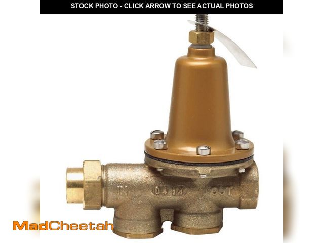 Lot 74-12548327 - Watts 3/4 in. Copper FPT x FPT Water Pressure Reducing Valve - UNUSED