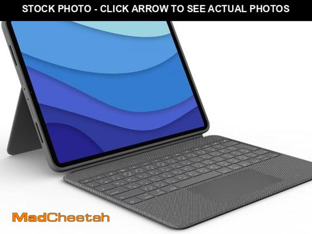 Lot 74-11908002 - Logitech Combo Touch iPad Pro 12.9-inch (5th, 6th gen - 2021, 2022) Keyboard Case - Detachable Backl...