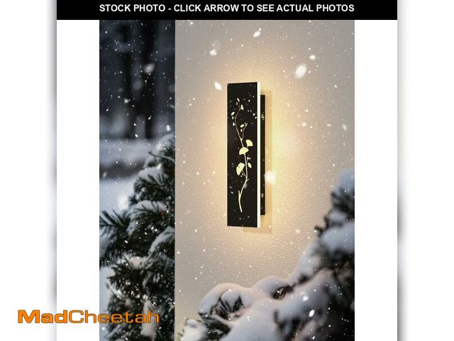 Lot 74-12718138 - TRUWELLA Modern Outdoor Wall Lights 11.8 inch LED Long Wall Sconce 3000K Exterior Light Fixture Porc...