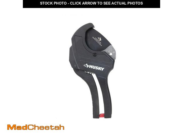 Lot 74-14390825 - *DIRTY/SCRATCHED* Husky Husky 2 in. Ratcheting PVC Cutter *DIRTY/SCRATCHED*  - USED