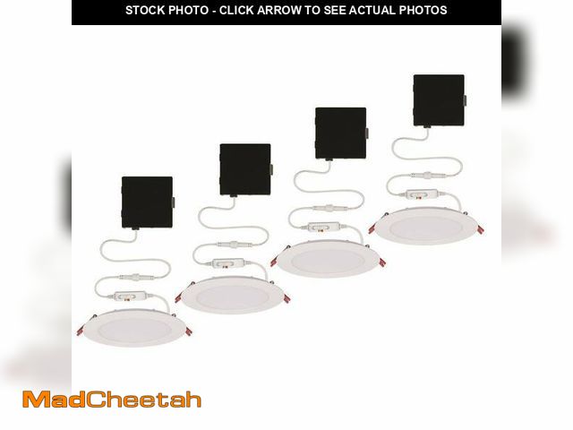 Lot 74-12674182 - Ultra Slim 6 in. Color Selectable New Construction and Remodel Canless Recessed Integrated LED Kit (...