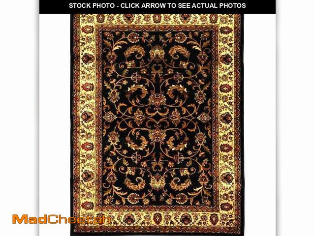 Lot 74-14275313 - Home Dynamix Royalty Black/Ivory 2 ft. x 7 ft. Indoor Area Rug - UNUSED