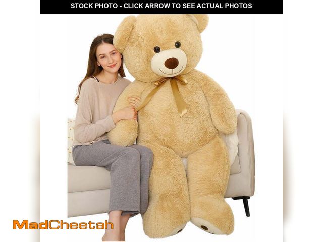Lot 74-14435624 - MaoGoLan 5ft Jumbo Teddy Bear Stuffed Animal Big Life Size Bear Plush Toy Stuffed Bear Toys - UNUSED