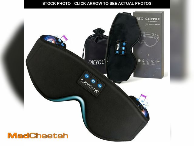 Lot 74-14055647 - 2026 New Sleep Headphones Pro | Built-in White Noise Sleep Mask,75g Ultra-Light Bluetooth Eye Mask f...